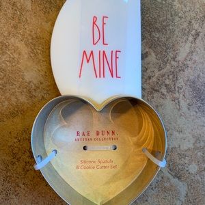 Rae Dunn “Be Mine” Spatula & Cookie Cutter